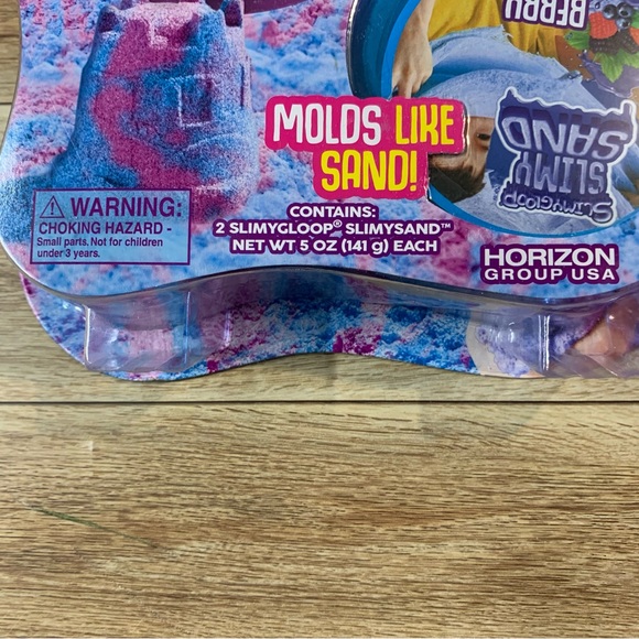 New! Slimygloop Slimy Sand Grape Berry Scented Slime Molding Sand Gloop Goop - Picture 3 of 6